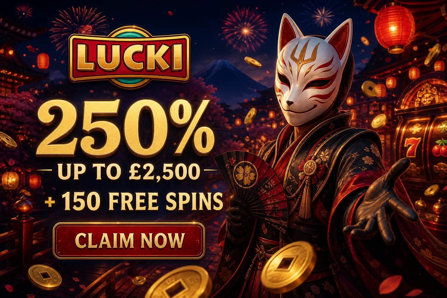 Lucki casino promotion